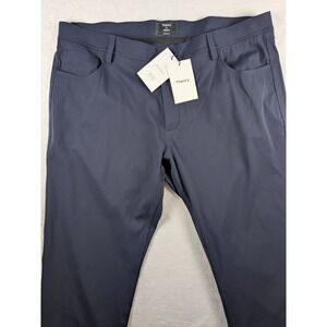 Theory Raffi Slim Fit Pants Mens Dress Casual‎ Stretch Blue Size 38 (Read)